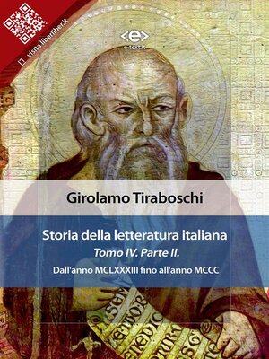 cover image of Storia della letteratura italiana del cav. Abate Girolamo Tiraboschi &#8211; Tomo 4. &#8211; Parte 2